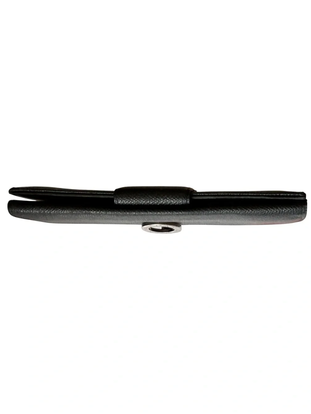 BULGARIA BVLGARI Black Leather Continental Wallet